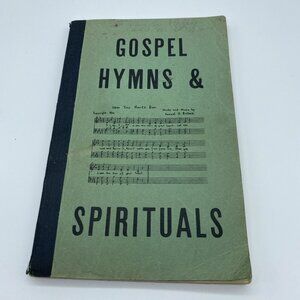 Gospel Hymns & Spirituals Rev. Samuel H Bullock 1959 Boston Mass Song Book